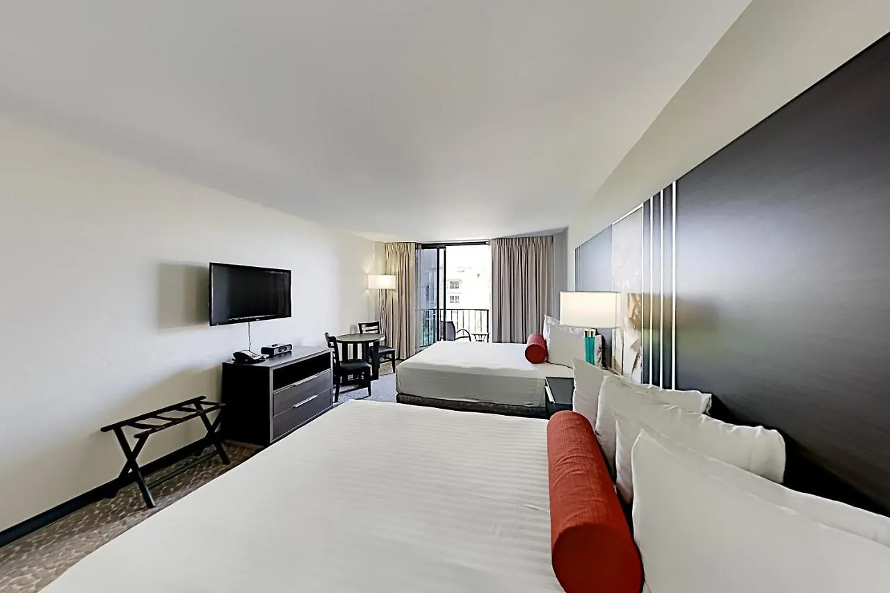 Aqua Palms Waikiki Ocean View Lanai Parking Included Apartment Honolulu 0*,