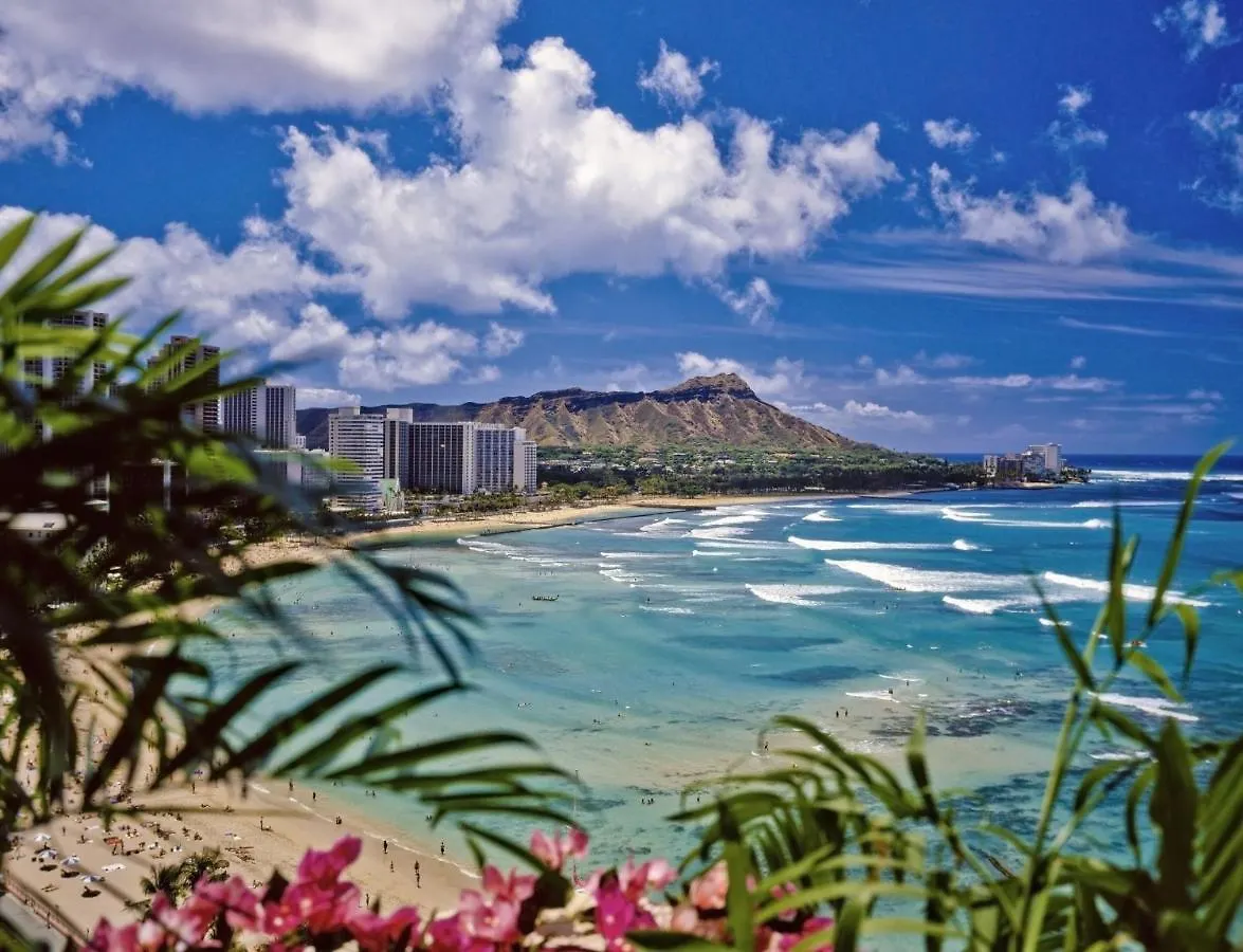 Aqua Palms Waikiki Ocean View Lanai Parking Included Apartment Honolulu