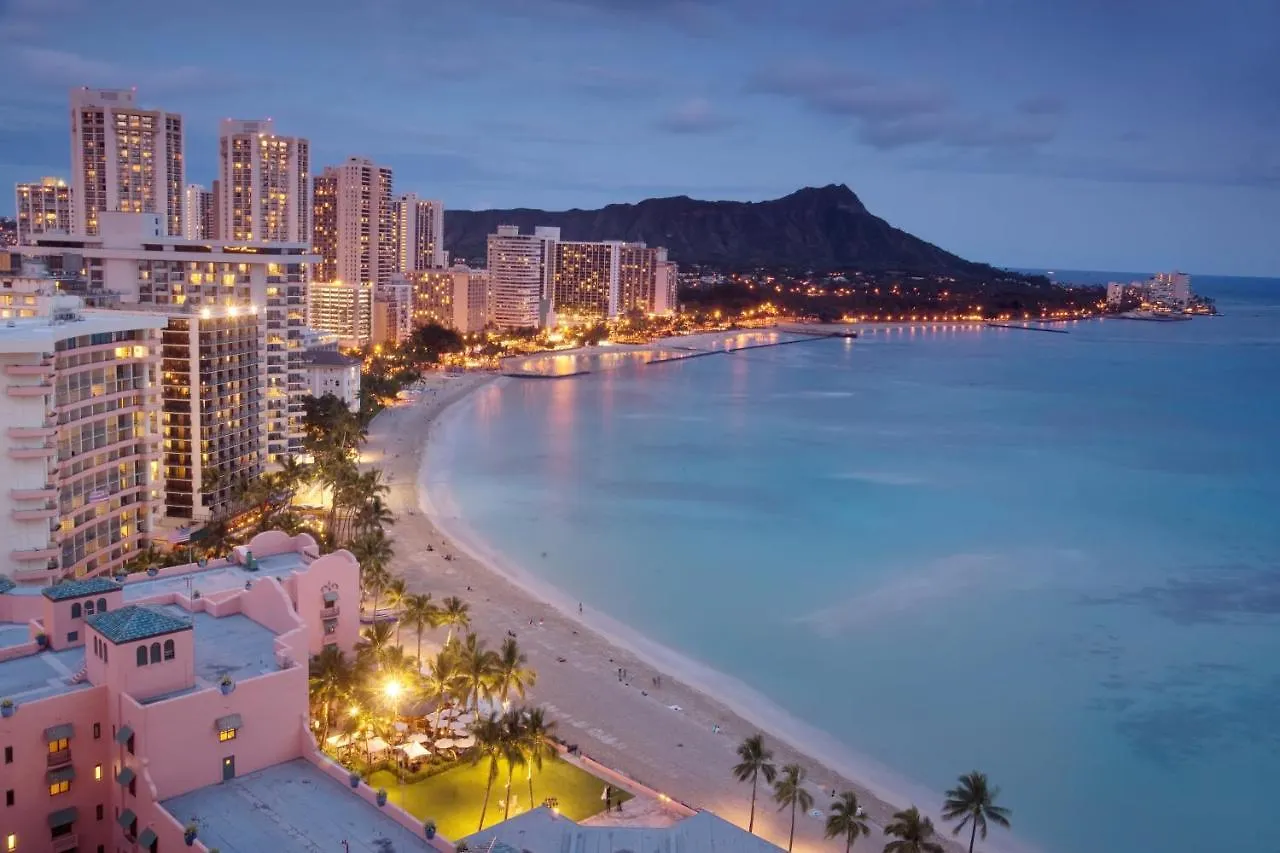 Aqua Palms Waikiki Ocean View Lanai Parking Included Apartment Honolulu United States